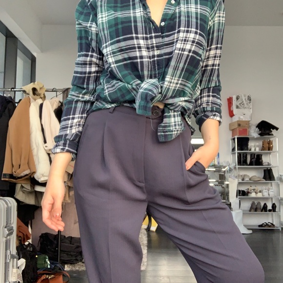 Plaid button down - Picture 2 of 3